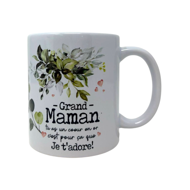 TASSE GRAND-MAMAN JE T'ADORE | LA FABRIQUE CHAMPÊTRE