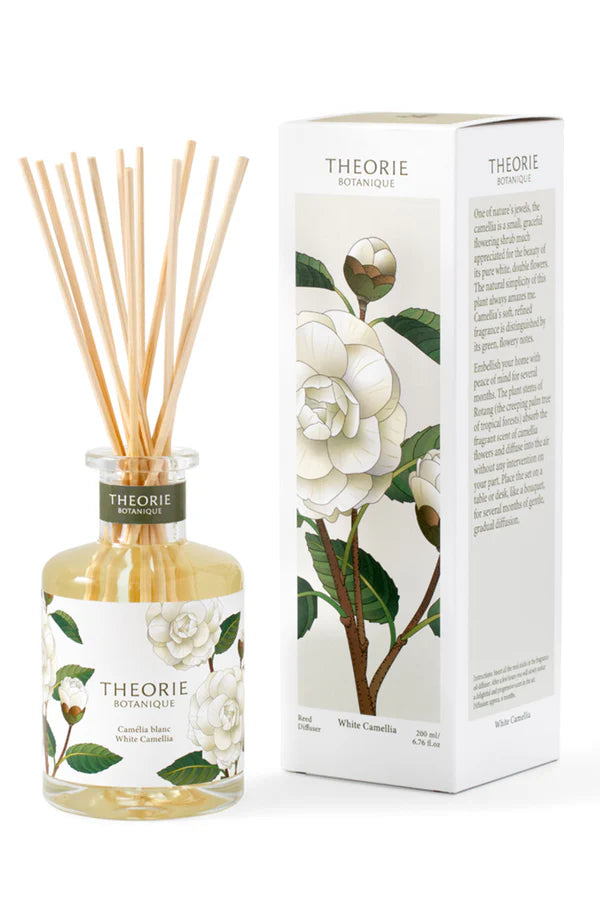 Diffuseur Camélia Blanc – Théorie Botanique, élégant et naturel