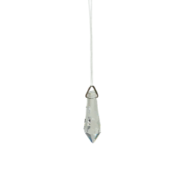 PENDULE POINTE QUARTZ CLAIR