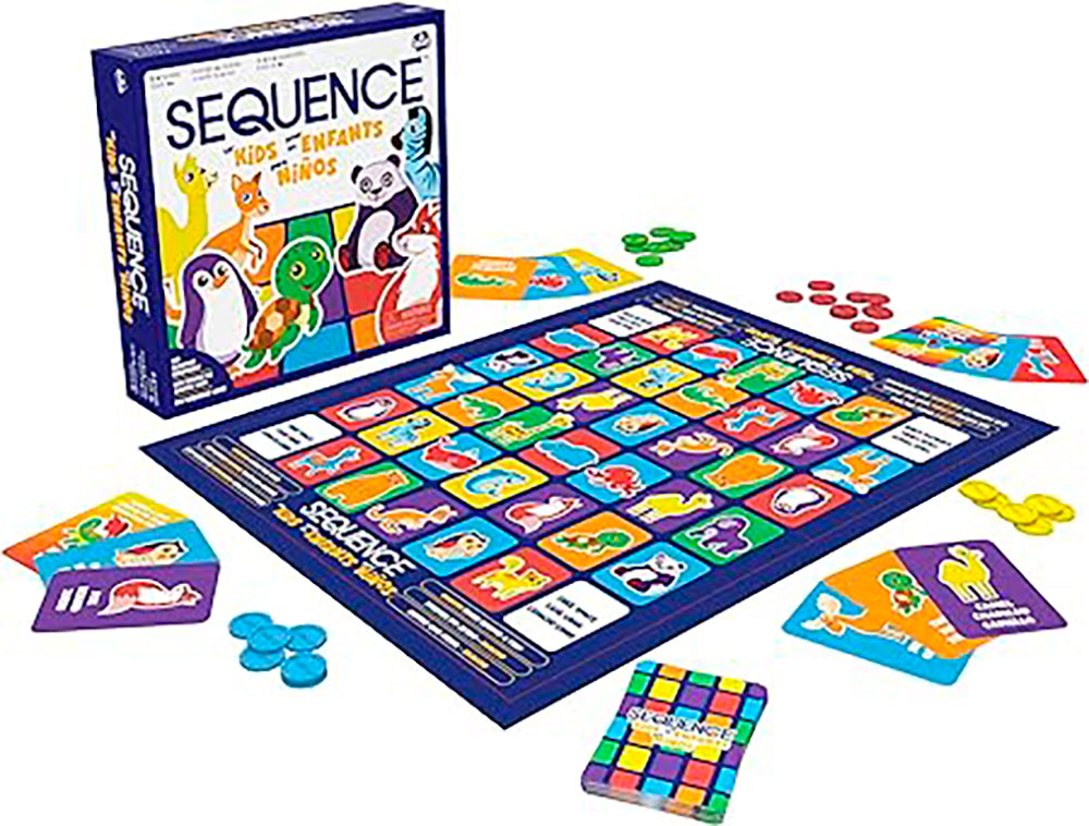 JEU SEQUENCE POUR ENFANTS TRILINGUE