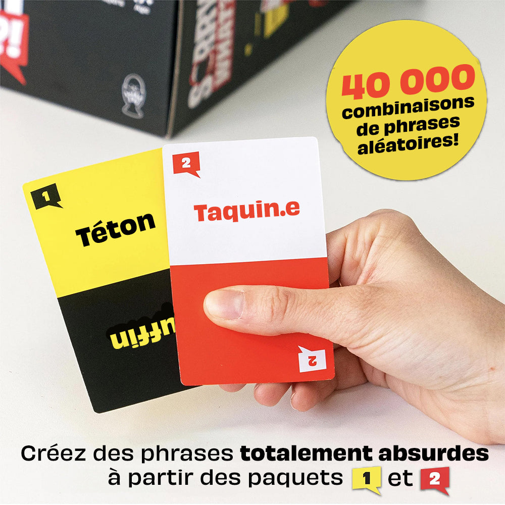 JEU SORRY WHAT?! – ÉDITION QUÉBEC