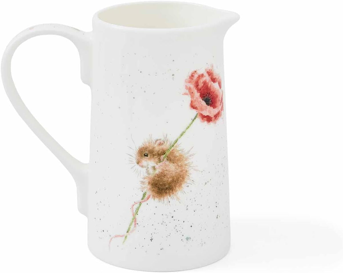PICHET PORCELAINE SOURIS ET COQUELICOT WRENDALE DESIGNS | ROYAL WORCESTER