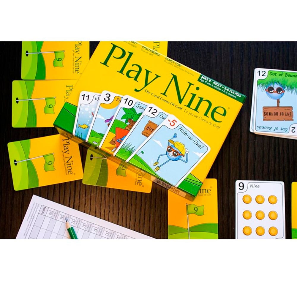 PLAY NINE – LE JEU DE CARTES DE GOLF