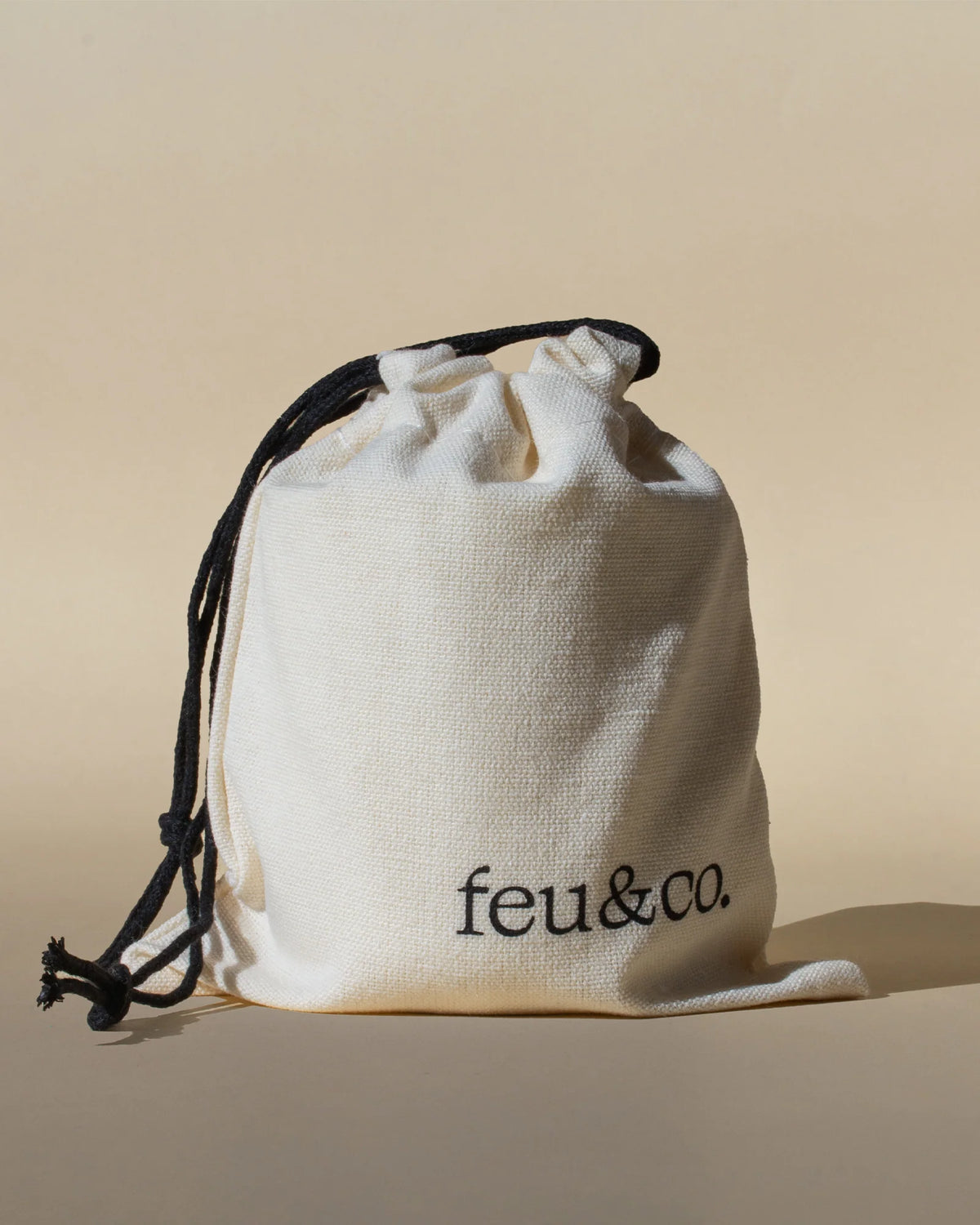 SAC EN TISSUS BOUGIE PALO SANTO FEU ET CO