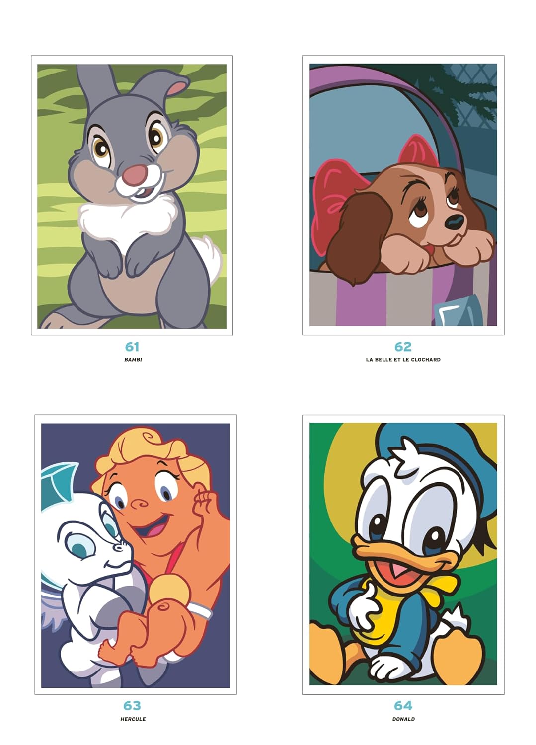 Coloriages mysteres Disney : Babies