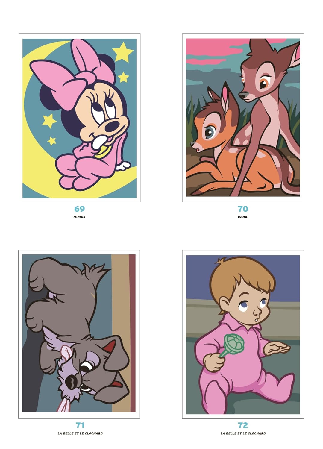 Coloriages mysteres Disney : Babies