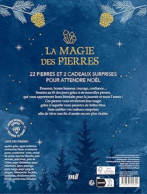 MAGIE DES PIERRES   CALENDRIER DE L'AVENT
