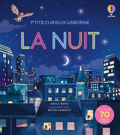 P'TITS CURIEUX USBORNE : LA NUIT