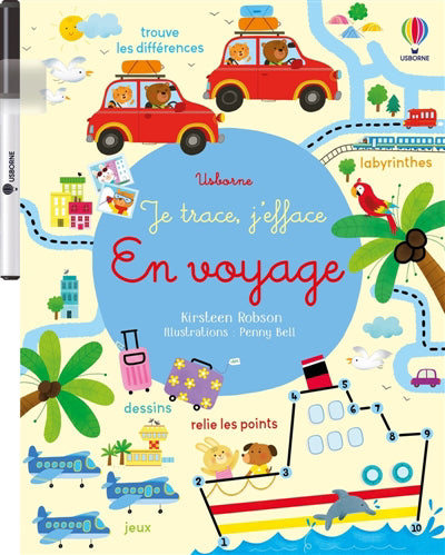 EN VOYAGE :JE TRACE, J'EFFACE