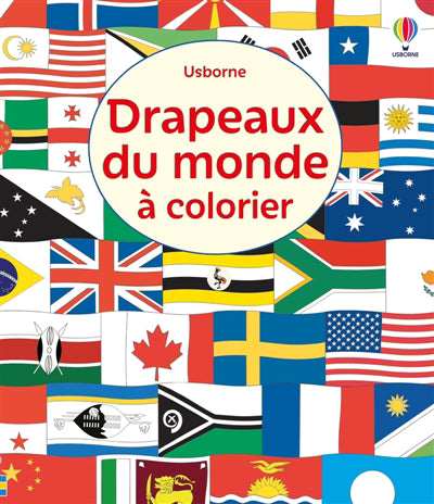 DRAPEAUX DU MONDE A COLORIER (DES 6 ANS)