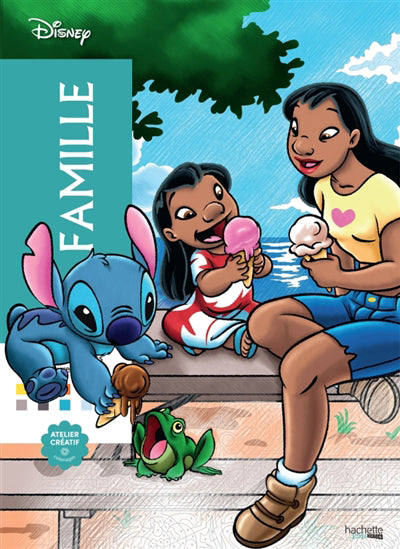 Coloriages mystères Disney : Famille 29 septembre