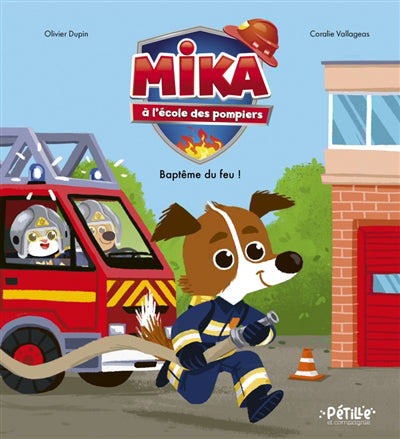 MIKA A L'ECOLE DES POMPIERS  BAPTEME DU FEU !