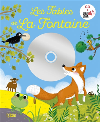 FABLES DE LA FONTAINE + CD