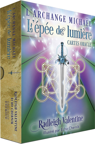 ARCHANGE MICHAEL :L'EPEE DE LUMIERE (COFFRET 44 CARTES + LIVRE)