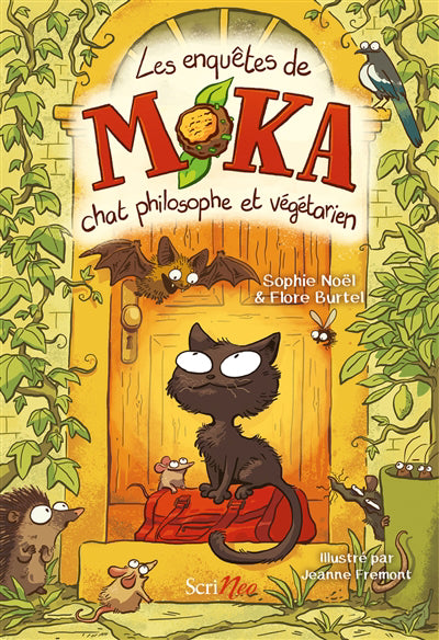ENQUETES DE MOKA :CHAT PHILOSOPHE ET VEGETARIEN