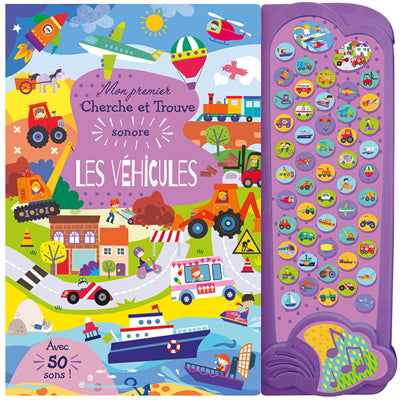 VEHICULES LES  MON PREMIER CHERCHE ET TROUVE SONORE