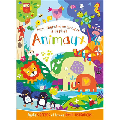 ANIMAUX  MON CHERCHE ET TROUVE A DEPLIER