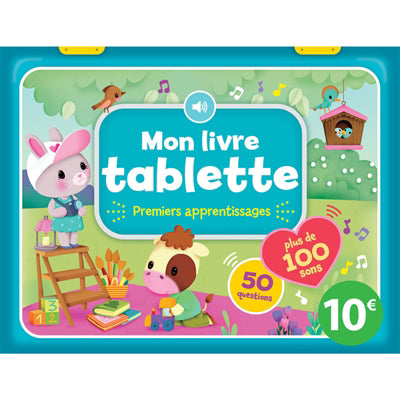 MON LIVRE TABLETTE  PREMIERS APPRENTISSAGES
