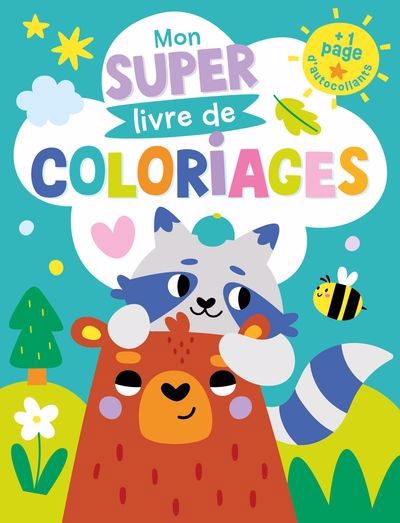 MON SUPER LIVRE DE COLORIAGE