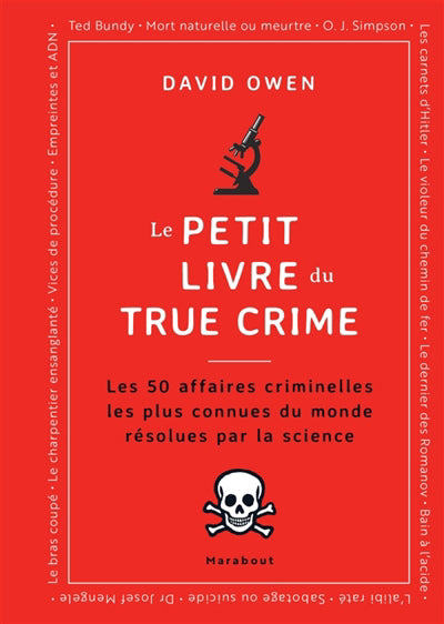 PETIT LIVRE DU TRUE CRIME