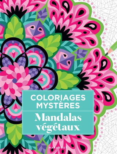 MANDALAS VEGETAUX -COLORIAGES MYSTERES