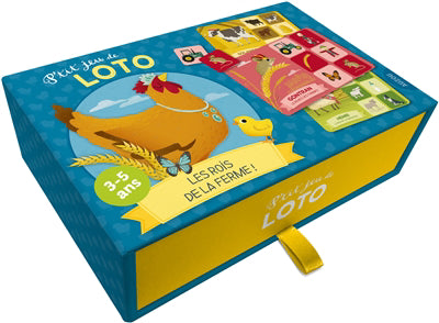P'TIT JEU DE LOTO : LES ROIS DE LA FERME (COFFRET)