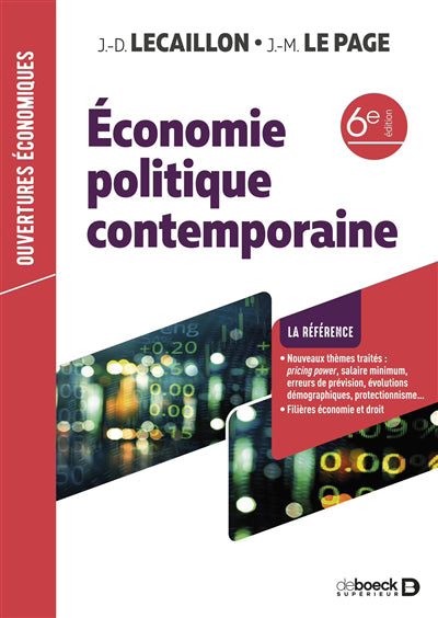 ECONOMIE POLITIQUE CONTEMPORAINE
