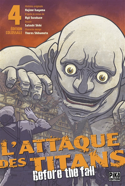Attaque des Titans - Before the Fall Edition Colossale T04