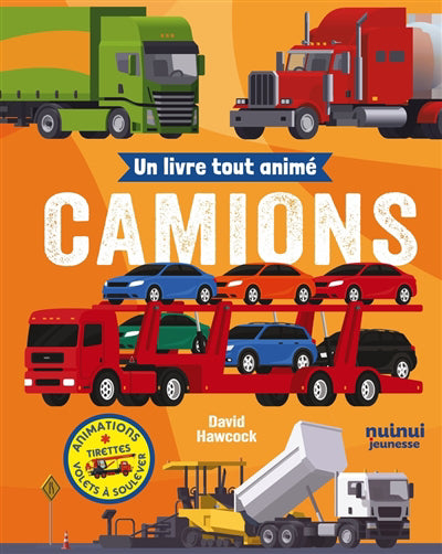UN LIVRE TOUT ANIME  CAMIONS