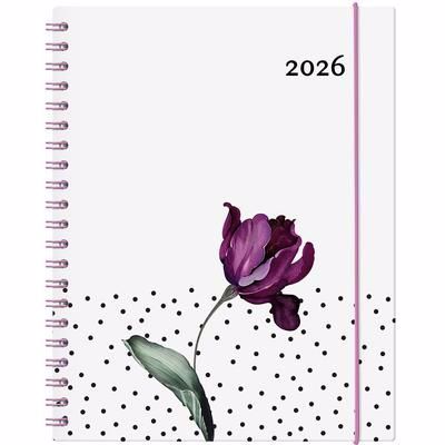 W. MAXWELL AGENDA 2026 GARBO TULIPE  BILINGUE FRANCAIS-ANGLAIS