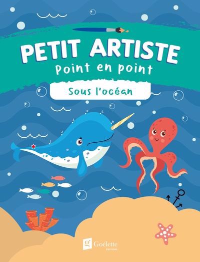 PETIT ARTISTE POIN EN POINT :SOUS L'OCEAN