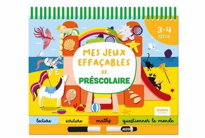 MES JEUX EFFACABLES DE PRESCOLAIRE