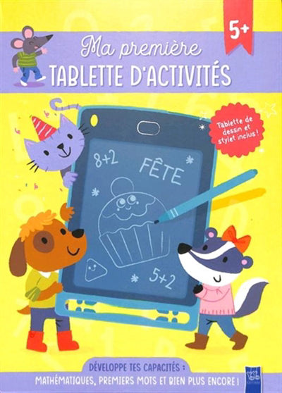 MA PREMIERE TABLETTE D'ACTIVITES 5+  MATHEMATIQUES,