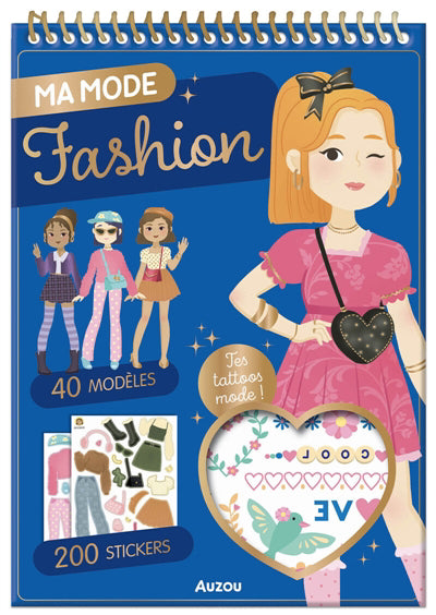 MA MODE FASHION - 40 MODELES - 200 STICKERS
