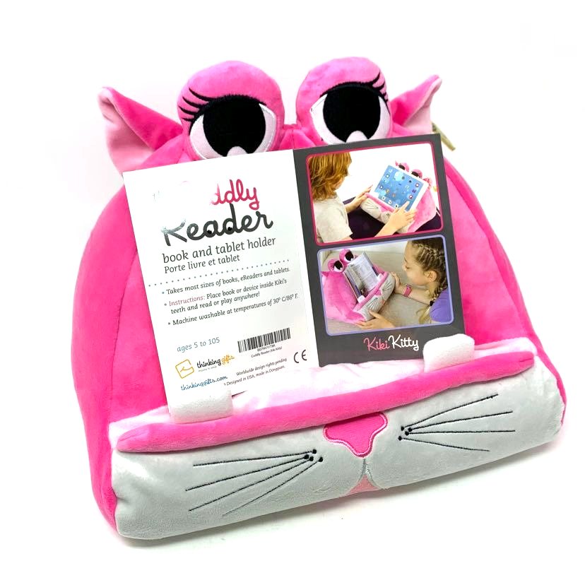 SUPPORT À LIVRE EN PELUCHE ASSORTI