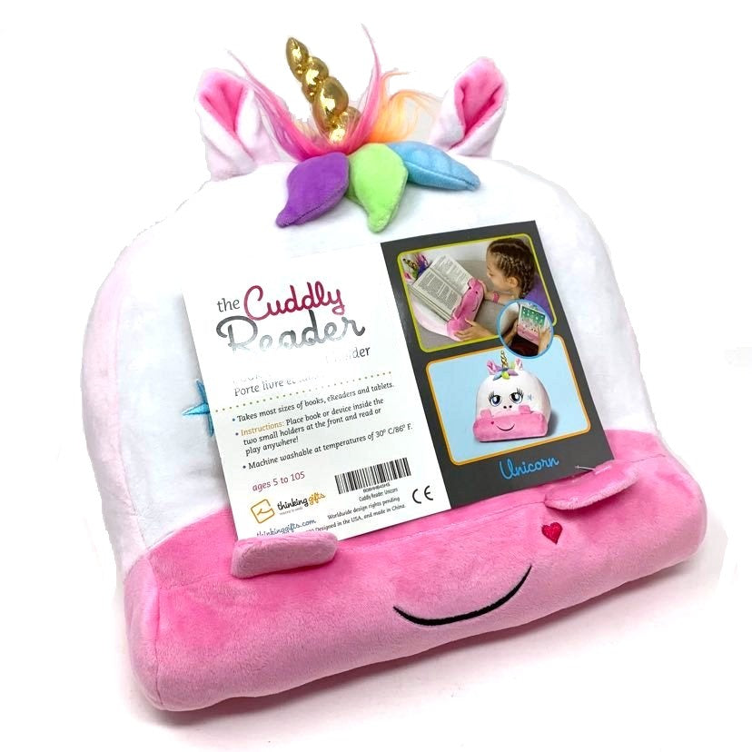 SUPPORT À LIVRE EN PELUCHE ASSORTI