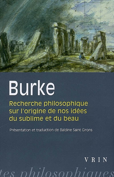 Recherche philosophique sur l'origine de nos idées du sublime et