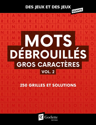 MOTS DEBROUILLES T.02 (GROS CARACTERES)