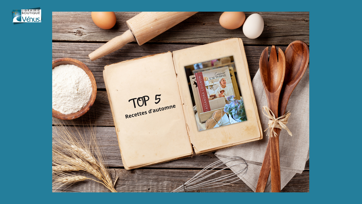 TOP 5 | Meilleurs livres de recettes d'automne