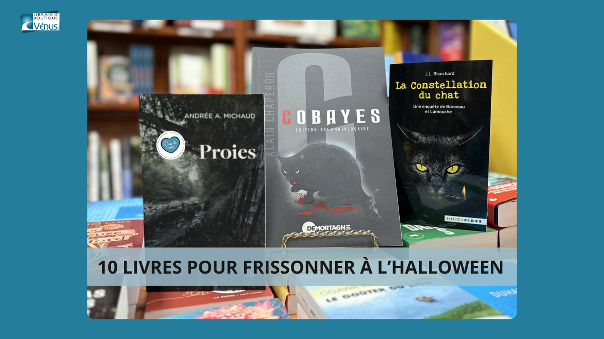 10 LIVRES POUR FRISSONNER À L'HALLOWEEN : Thrillers, Suspense et Romans d'Horreur