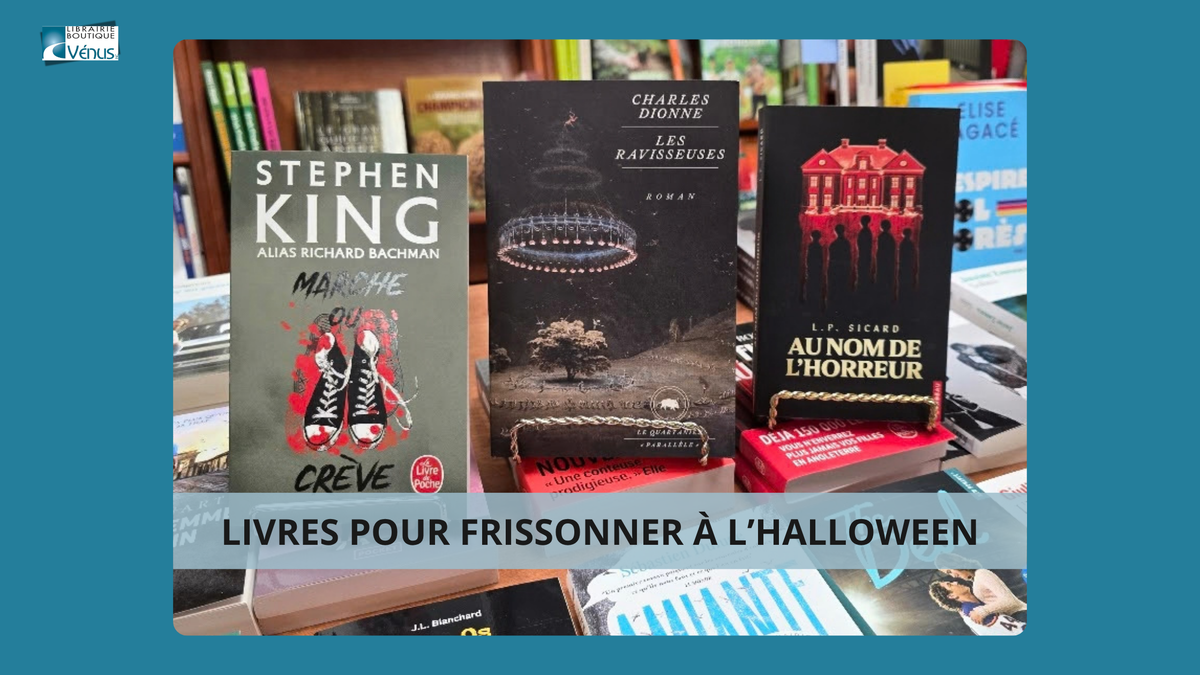 LIVRES POUR FRISSONNER À L'HALLOWEEN : Thrillers, Suspense et Romans d'Horreur