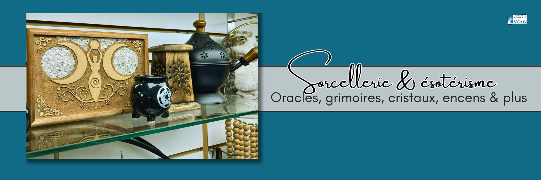 SORCELLERIE & ÉSOTÉRISME | Oracles, grimoires, cristaux, encens & plus