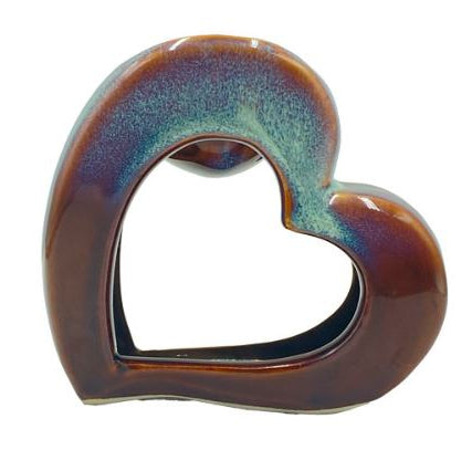 BRULEUR HUILES ESSENTIELLES EN COEUR