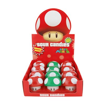 BOULE MARIO BROSS CHAMPIGNONS AVEC BONBONS