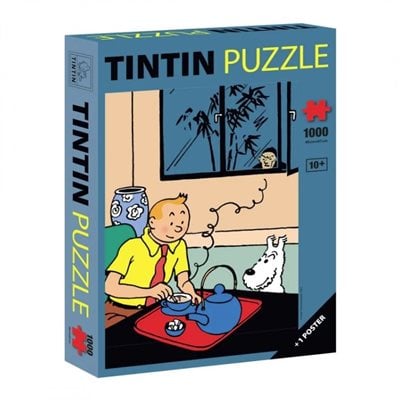 CASSE-TÊTE TINTIN BUVANT SON THE - 1000PCS