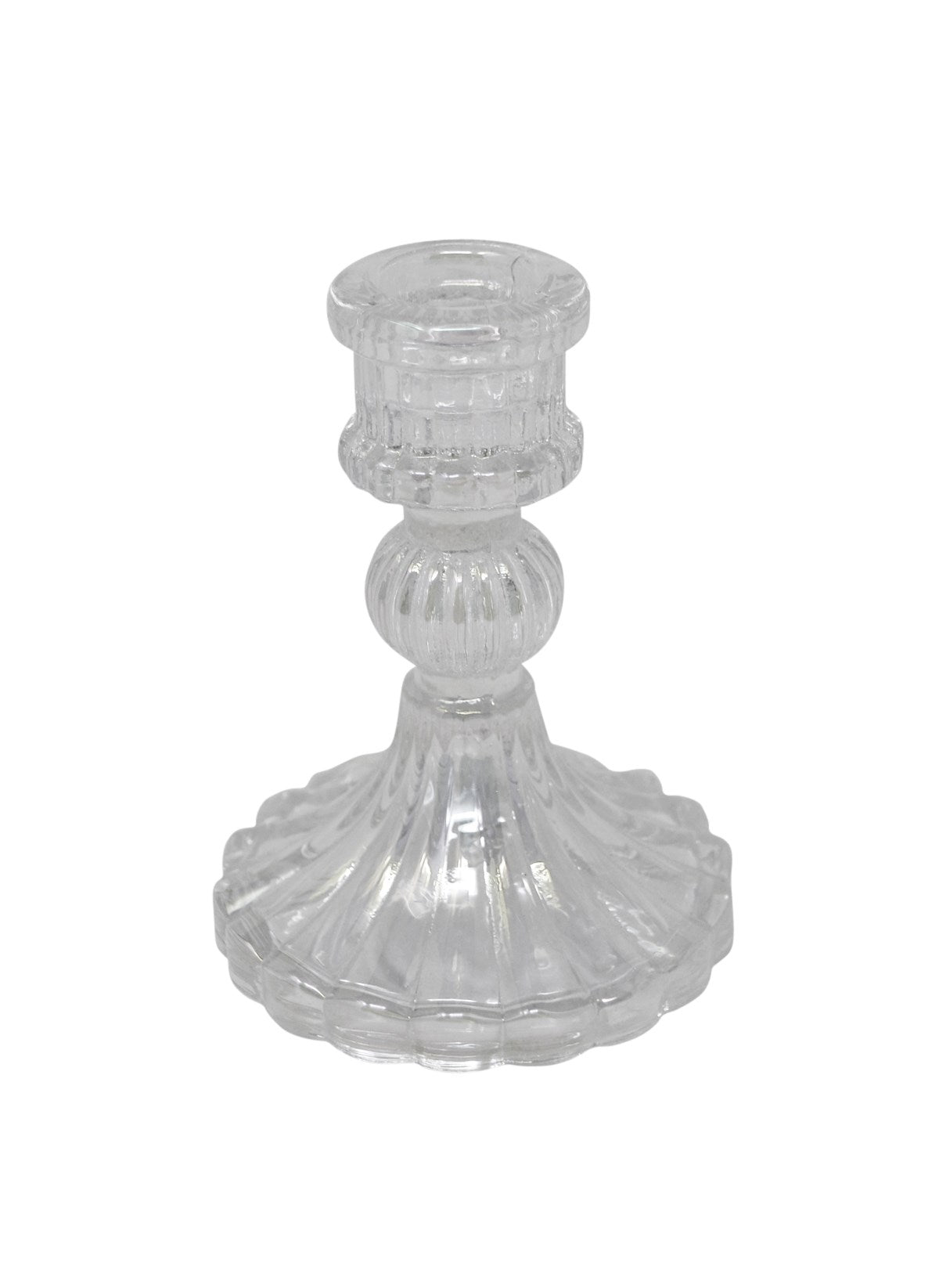 Chandelier en verre texturé au design élégant et intemporel