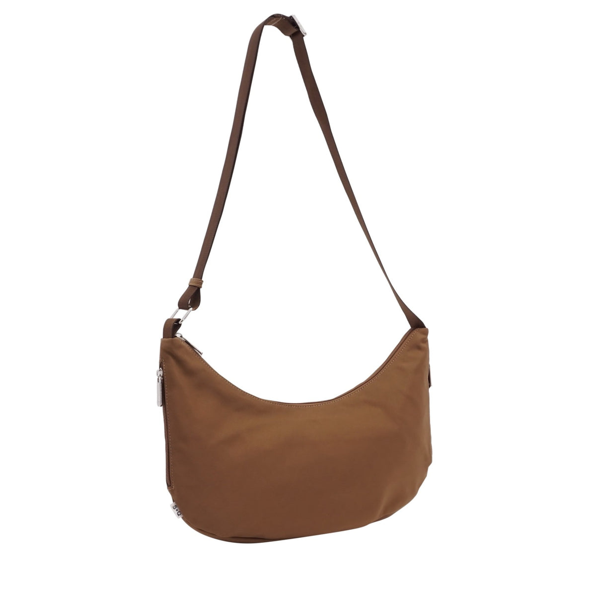 SAC BANDOULIÈRE EN NYLON NOIR ONYX - S-Q