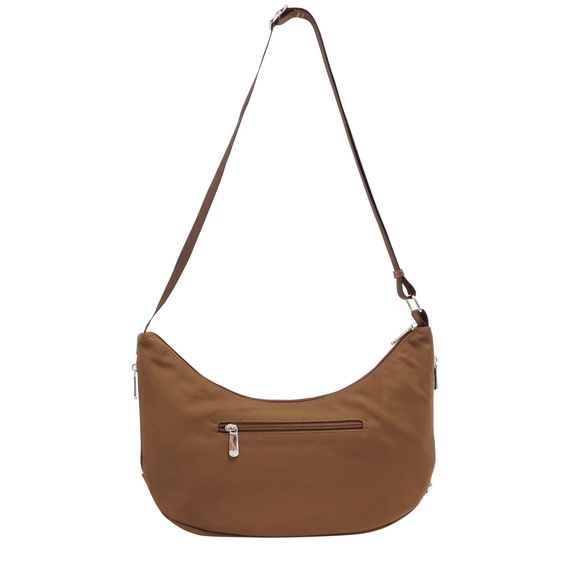 SAC BANDOULIÈRE EN NYLON NOIR ONYX - S-Q