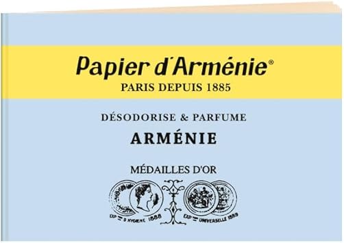Papier d’Arménie Bleu – Parfum mythique, purifiant et intemporel