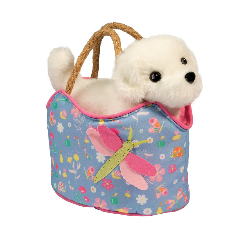 Rêves de libellule Sassy Sak avec bichon – Fantaisie, douceur et aventures printanières | Douglas Cuddly Toy